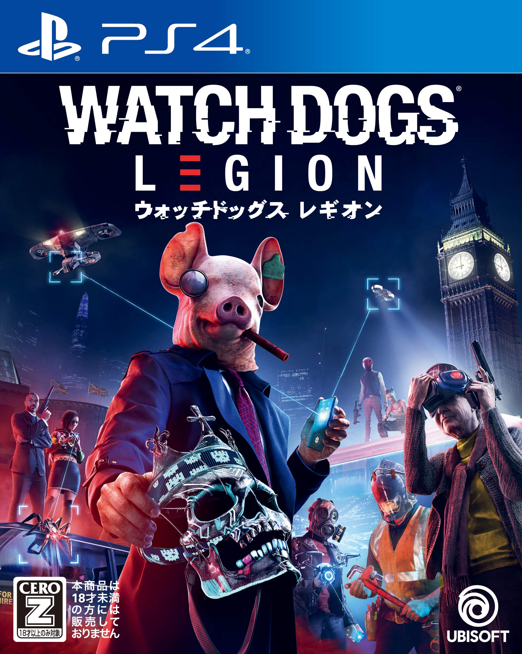 

Watch Dogs Legion PS4 rating pending - [CERO (expected Z )]