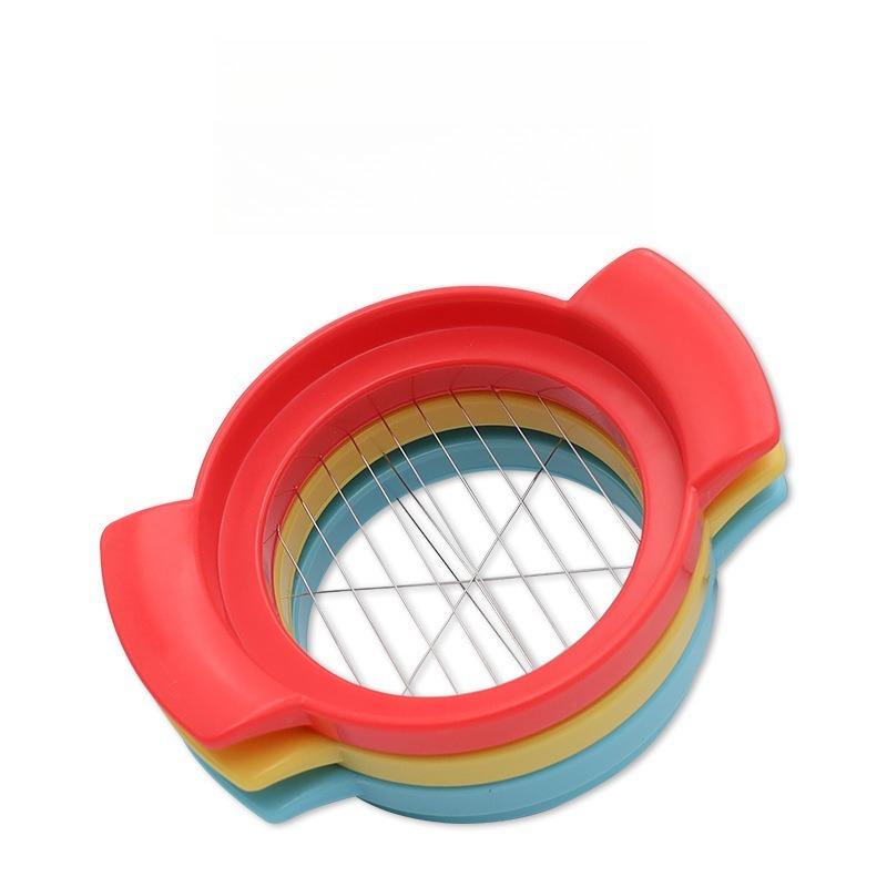 Multipurpose Stainless Steel Wire Eggs Cutter, Egg Slicer for Hard Boiled Eggs, Fruit Garnish Slicer Kitchen Creative Tool