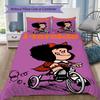 Mafalda Pattern Bedding,Quilt Set Quilt Cover Pillowcase Home Birthday Gift (1*duvet Cover+2*pillowcase,without core)ZSJT0917066