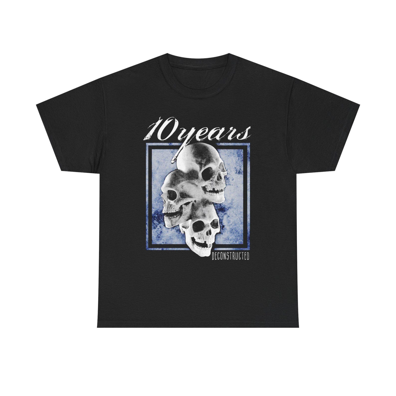 10 Years T Shirt Alternative Metal Rock Band Unisex Cotton Music Fan Gift S