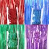 Eye-catching 1x2.5m Shimmering Laser Curtain For Birthday Party Dcor In Various Colors