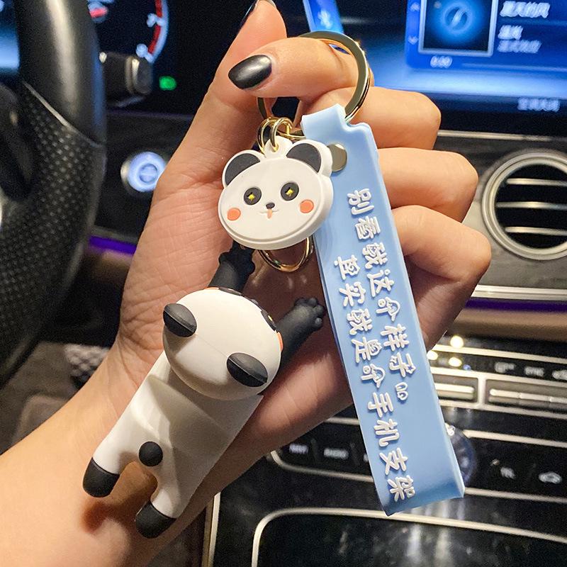 

Брелок и держатель для мобильного телефона с изображением панды Single OPP Bag Packaging