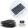 OFBAND 30PCS 4" Car Heavy Duty Tire Plugs,Black Tire Repair Plugs with Strong Viscosity for Fixing Flat Tire,Universal Rubber Tire Plug Kit Fits Car