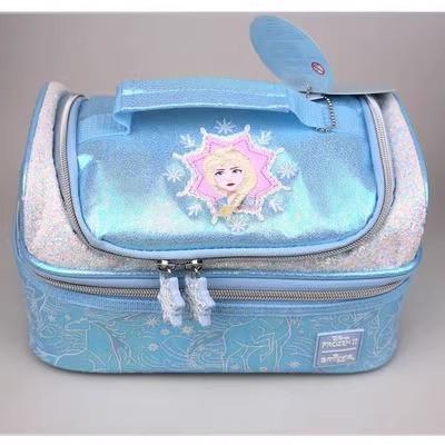 Smiggle Kids Lunch Bag Large Capacity Insulated Lunch Box Tote for School Students Portable Meal Cooler Bag Cute Design
