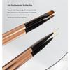 Japanese Dual-Ended Gel Pen for Nail Art: Light-Curing Brush for Painting, Outlining, and Stripping with Round & Flat Head