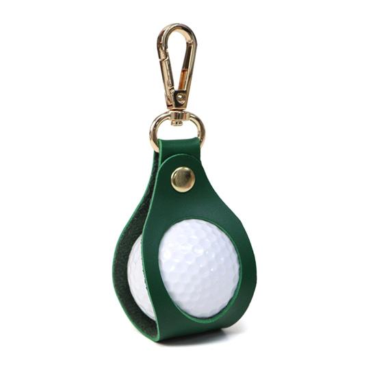 Skórzany Uchwyt na Piłeczki Golfowe Przenośna Torba na Pasek z Klamrą ze Stopu Cynku Akcesoria Golfowe Mężczyźni Kobiety Prezent dla Golfera