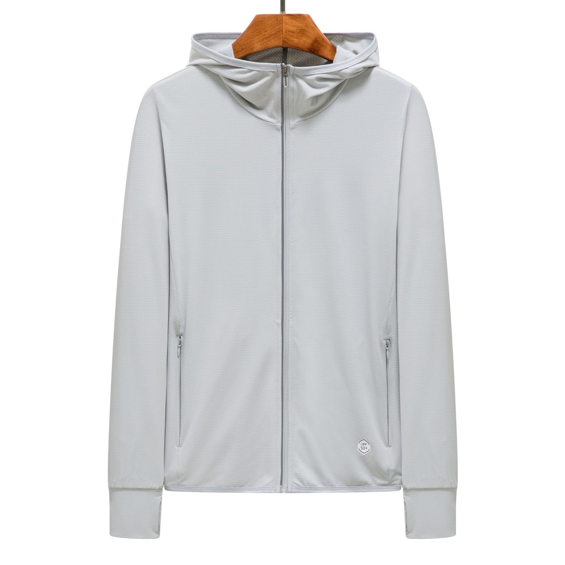 

Clothes Spring and summer men s and women s outdoor sunscreen clothing UV protection light mountaineering couple hooded jacket 4XL