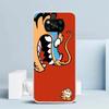 Cartoon Fat Tiger Phone Case For Xiaomi Poco F7 Ultra X5 X6 X7 Pro M7 Redmi 15C 15 13C 13 12C 12 10C 10 10A 9 9C 9A 9T Cover Poc