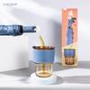 Conjunto MOM de Copo de Vidro Portátil e Guarda-chuva Dobrável