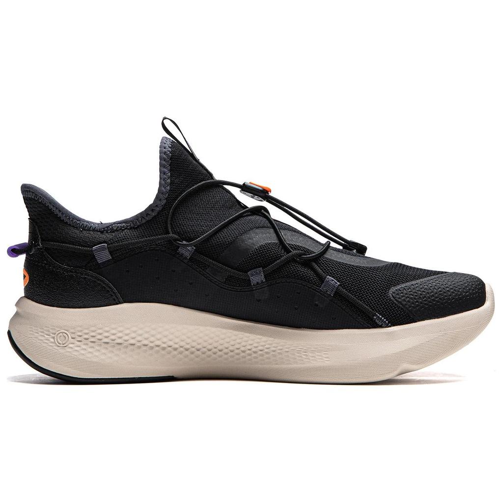 Li Ning Yun Yi Slip On Soft Rebound Breathable Thick Sole Increased Height Wear Resistant Shock Absorbing Non Slip Low Top Casual Shoes AGLU263-1