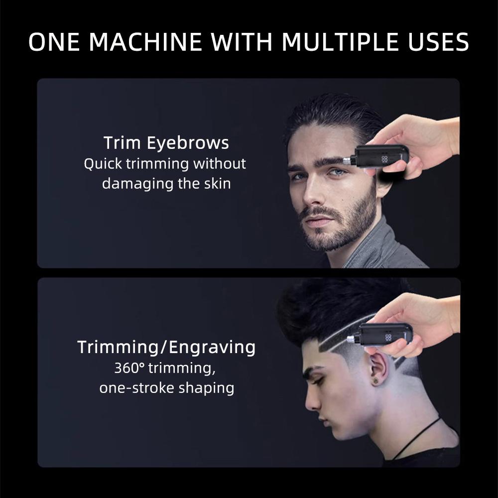 Electric Nose Ear Hair Trimmer Mini Nose Hair Shaver Portable Nose Hair Clipper Facial Hair Removal Tool