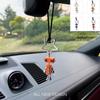 Naujas modelis Kūrybiškas penkiakampės žvaigždės robotas automobilis Galinio vaizdo veidrodžio pakabukas Interjero automobilio pakabukas