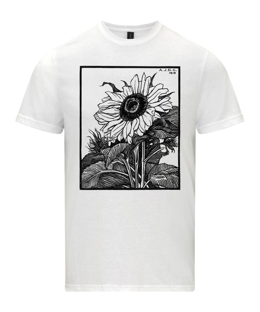 Sunflower by Julie de Graag Fine Art T-Shirt