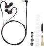 Fender NINE Dynamic Driver Earphones with IEM Connector [Black Metallic] 9.25mm 2-pin