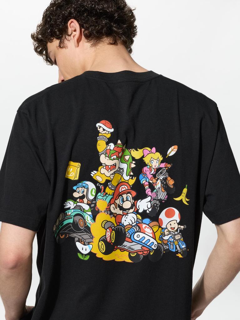 Uniqlo MArio KArT World UT  GrAphic T  A
