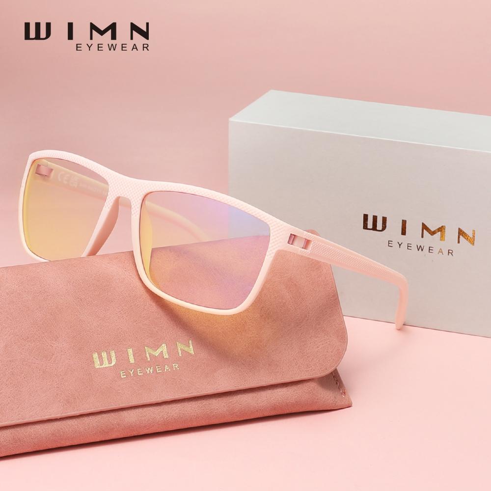 WIMN Anti-Blue Glasses Men/Women Phone Computer Blue Ray Block Eyewear Students Reading Eyeglasses Light Weight