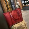 Factory Leather Large-capacity Commuting Fashionable Tote Bag Women's Cowhide Portable One-shoulder Cross-body Underarm