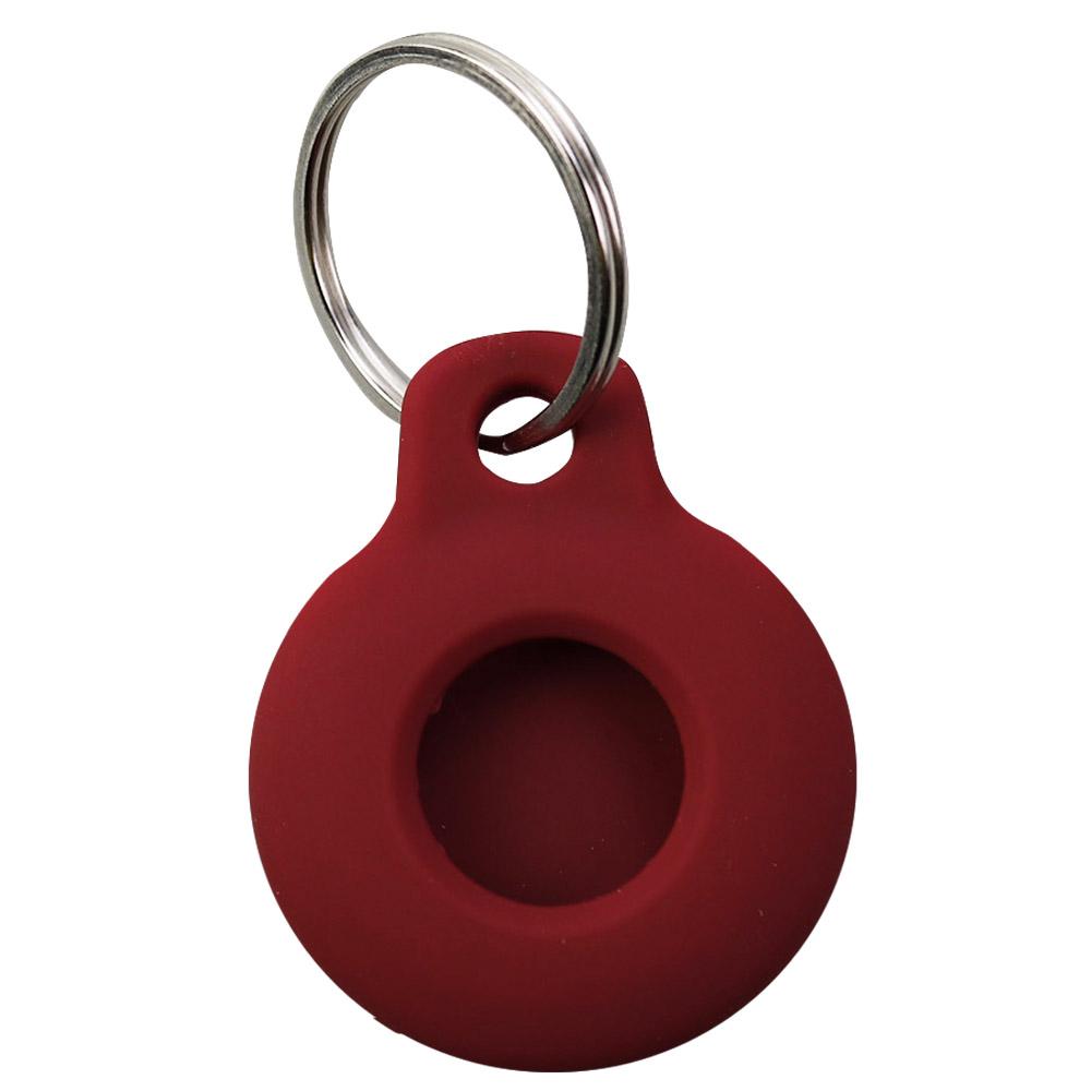 1PC Silicone For AirTags Tracker Locator Protective Case with Keychain Anti-lost Device Sleeve Smart Accesso ProtectsIm Pacting
