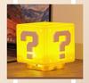 Sound-Activated Mario Question Mark USB Night Light – Creative Childhood Game Lamp