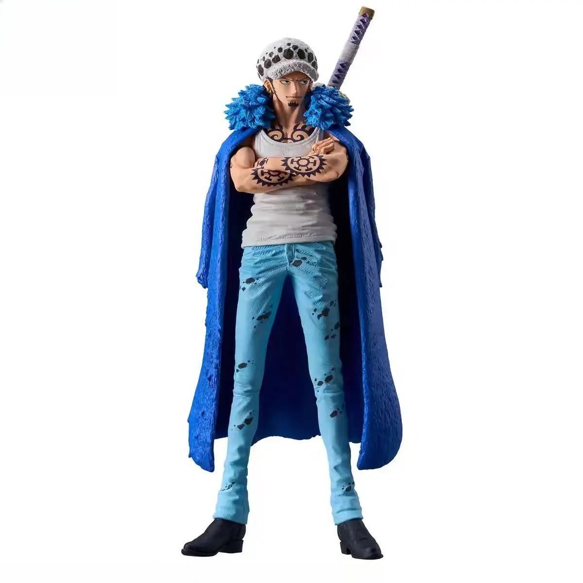 

Фигурка One-Piece от Bandai Banpresto King Grandista Трафальгар Уотер Лоу, Коллекционная Модель, Игрушка, Подарки, KOA D, ПВХ, С Подвижными Сочленениями, Масштаб