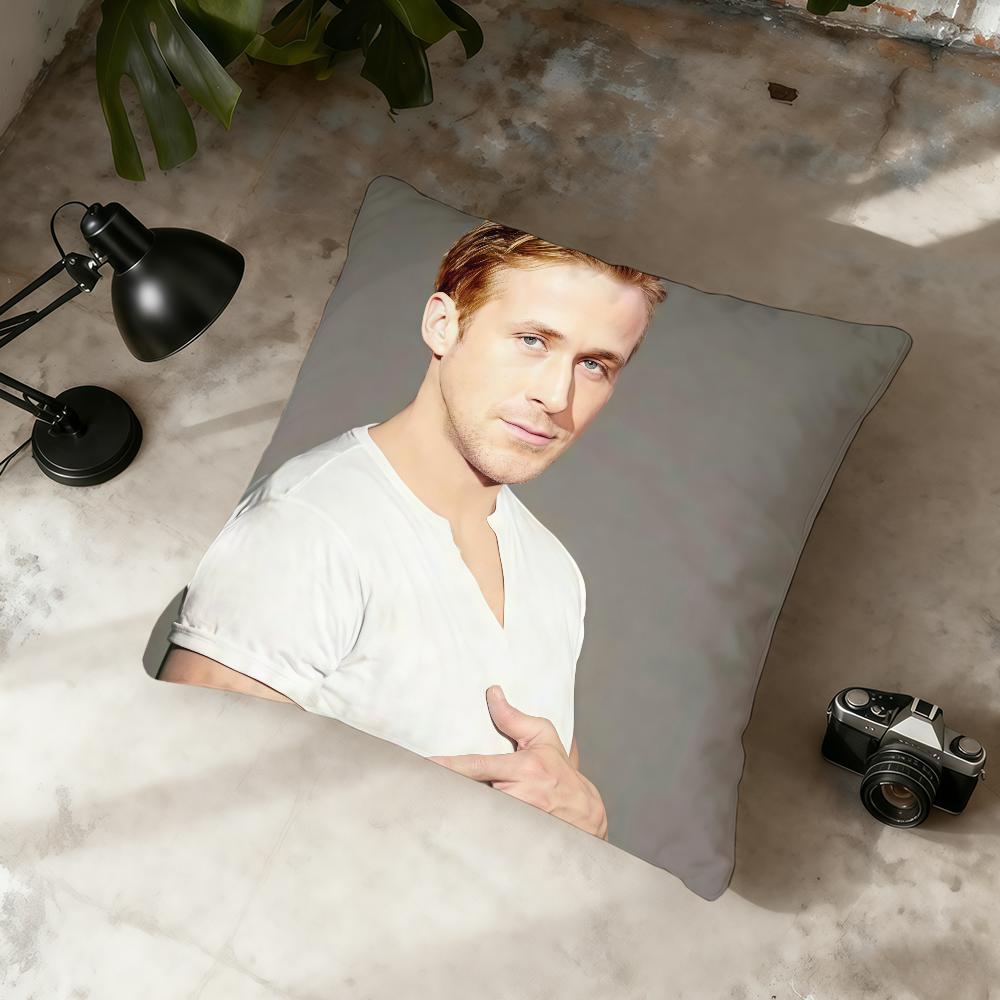 Наволочка с Райаном Гослингом для дома и офиса Удобная Нордическая простота Хит На молнии Наволочка 30cmx30cm