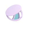 Compact Flip-Cover Double-Sided Makeup Mirror: Foldable, Portable & Vintage-Style Mini Vanity Mirror