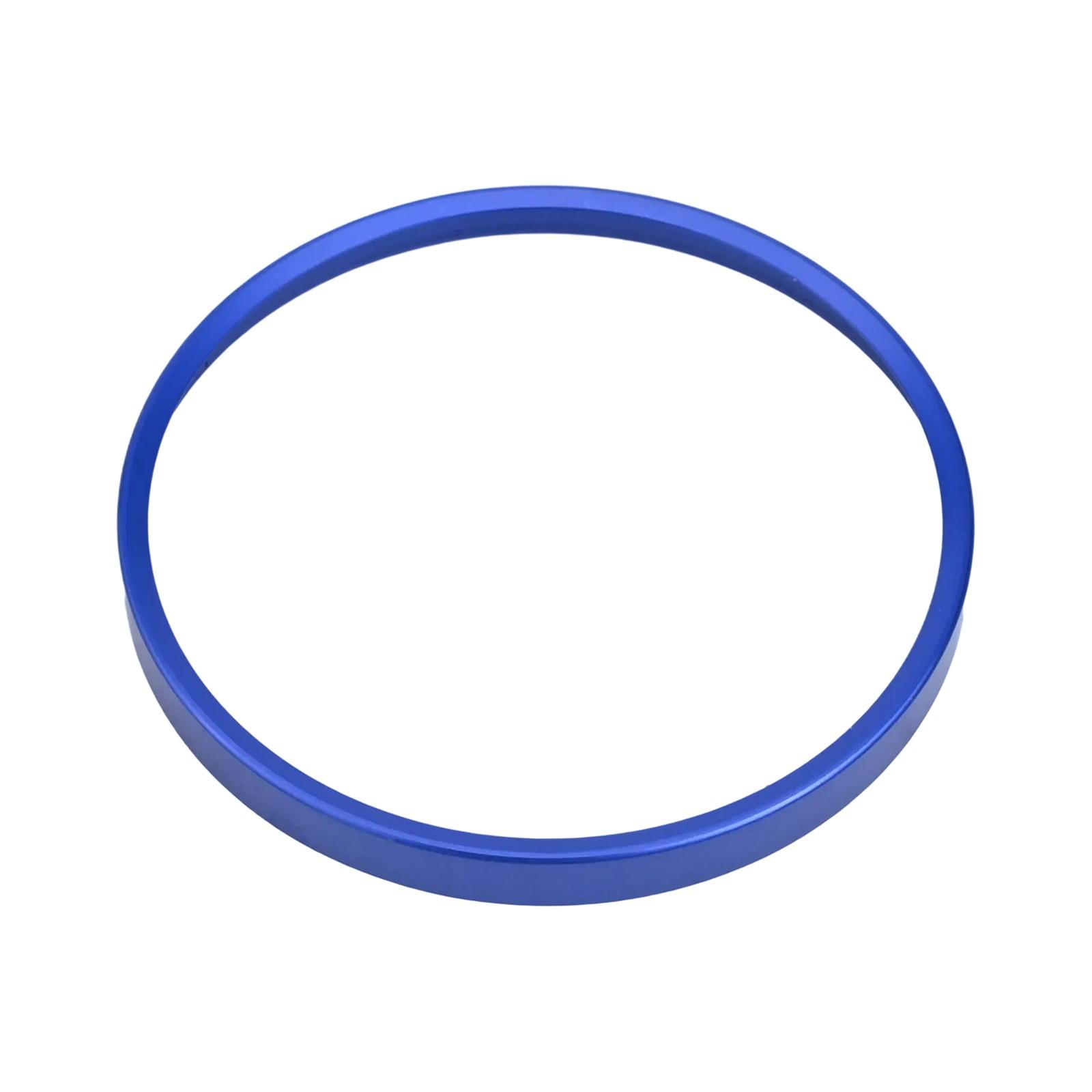 

Aesthetic Appeal Aluminum Alloy Headlight Switch Trim Ring Compatible With синий