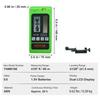 SucceBuy Laser Receiver for Laser Level 197 Ft Working Range Green Laser and Red Beam Detector for Pulsing Line Lasers