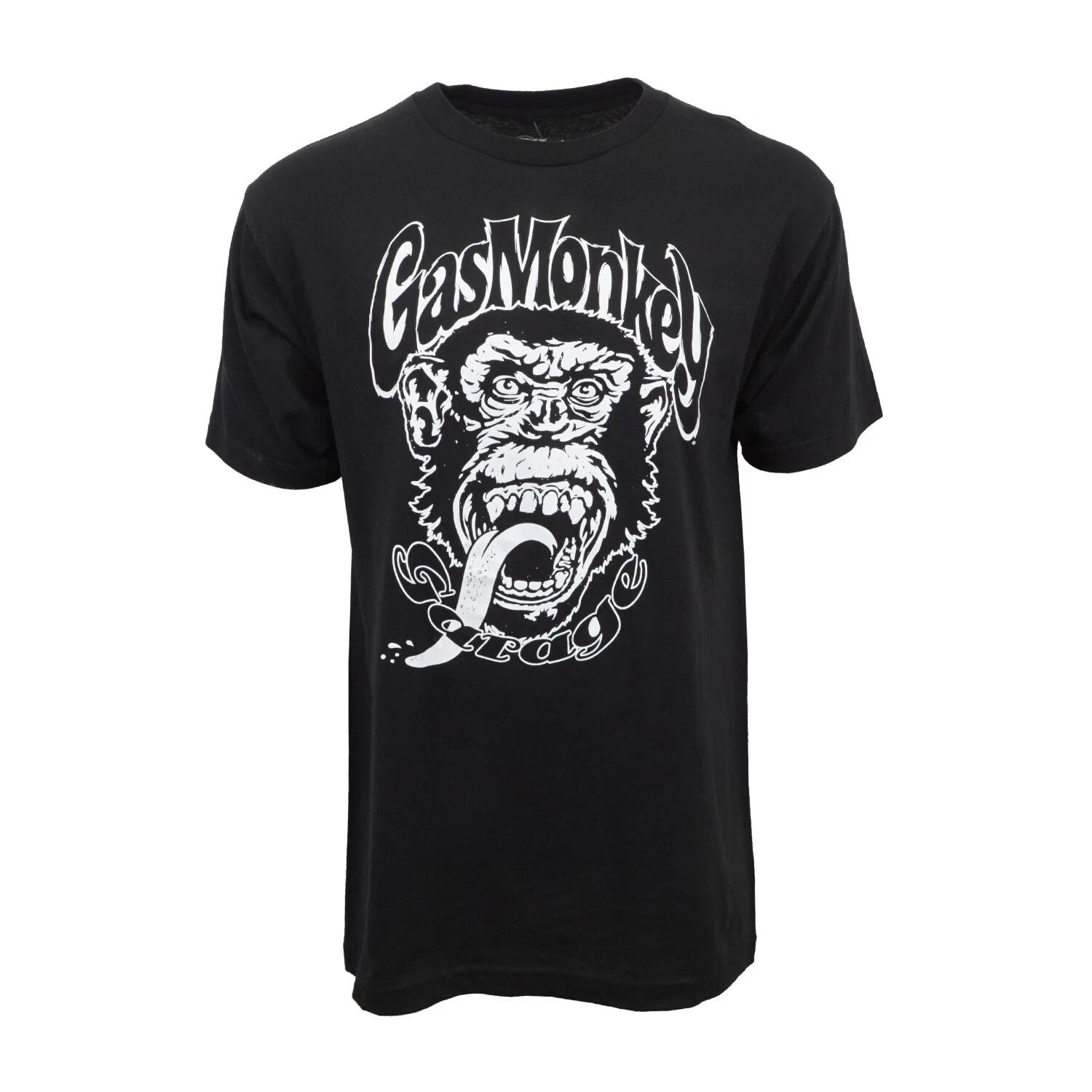 Unisex Adult Casual Graphic GAS MONKEY GARAGE T SHIRT T-Shirt S