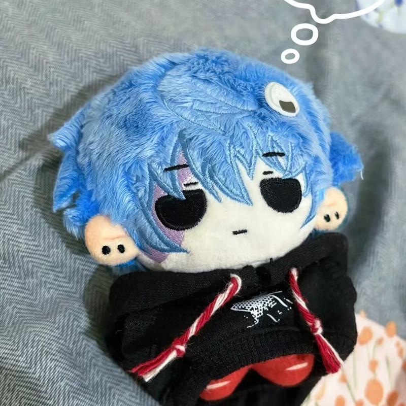 10cm Sally Face Sal Plush Dolls Pendant Mini Plushie Toys Keychain Bag Dolls Fans Sally Face Plush Toys Birthday Gift Collect