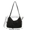Large Capacity Women's Totes Handbags Soft Bowknot Crossbody Bag Single Shoulder Bag  Girls