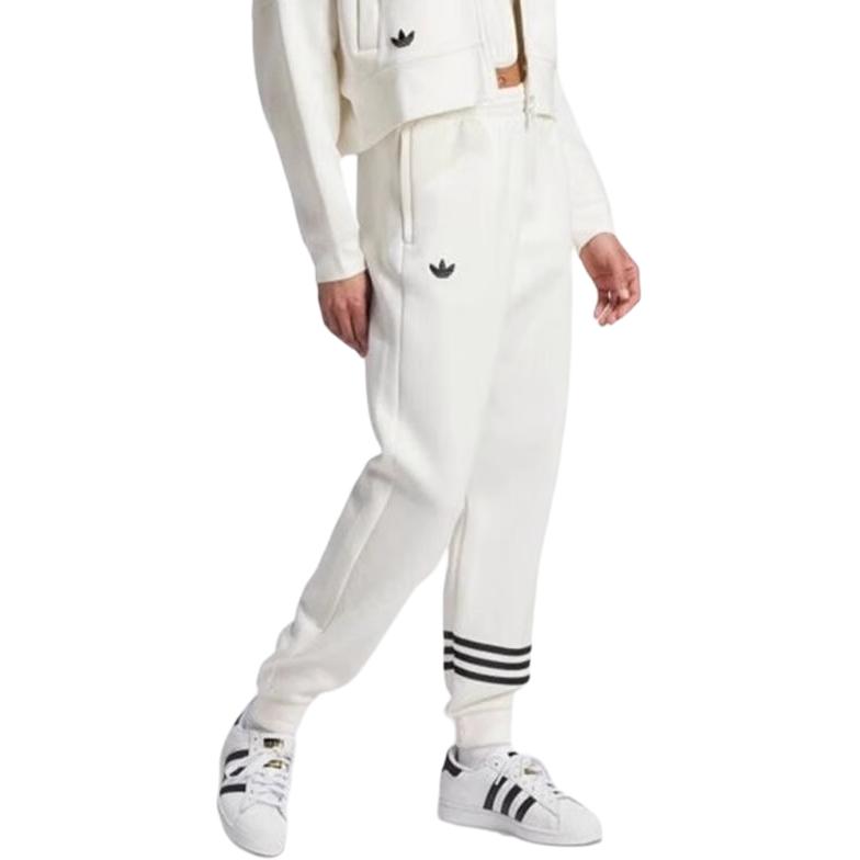 Adidas Originals Elastic Waist Mid-Rise Cuffed Casual Pants Women Bottoms IX9878