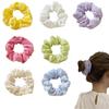 Hair Tiechouchouhair Accessory (7 Colors Included)hair Decorationhair Holderhair Rubberelastic Bandcutehigh Elasticitychildrenadultsladieswomenhair