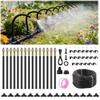 360° Adjustable Drip Irrigation System 15m Tube Irrigation Sprinkler Garden Watering Kit Lawn