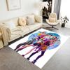 Dance Party Celebration Floor Rug Office Rug Perfect for Foyer Entryway Dining Room Outdoor Antislip Carpet Anime Office Decor Birthday/Christmas Gift