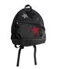 Sk8Er Rock Star Patchwork Backpack ((Black))
