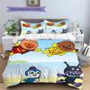 Anpanman Playful Bedding Set Duvet Cover Pillowcase No Filler, Soft Home Bedroom Decor, Perfect Gift for Fans.chl