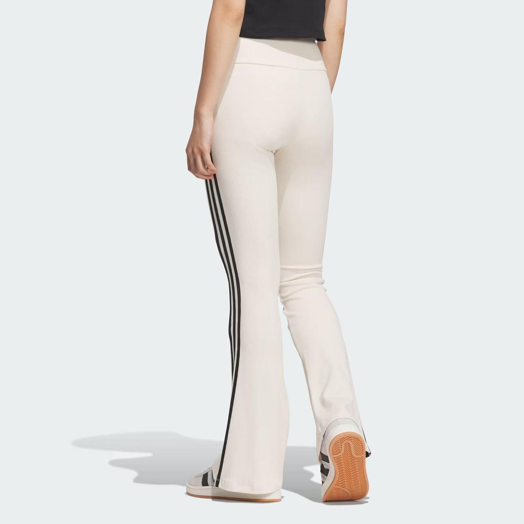 adidas Originals Women's Adicolor Classics Flared Pants Cream White KC3131