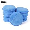Car Polishing Waxing Sponges Pad 5 Inch 125mm Microfiber Round Motorcycle Auto Wax Applicator Polish Foam Sponges Cleaning Tools