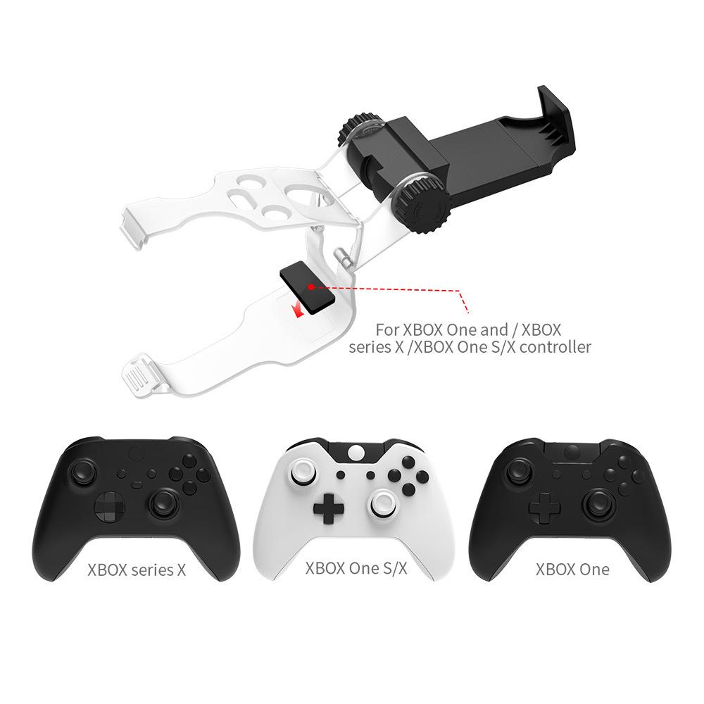 Universal Xbox Controller Phone Holder Clip for Series X/S with Adjustable Rotation