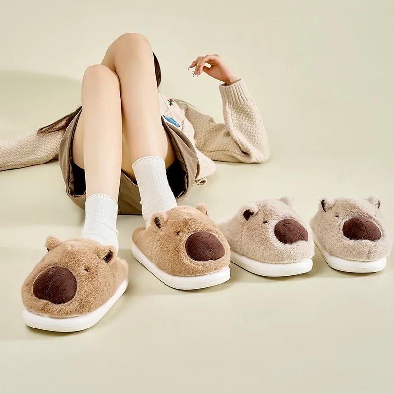 Fashion Cotton Slippers Women Winter Shoes for Women Household Use Women's Indoor Warm Cotton Shoes Womens Shoes