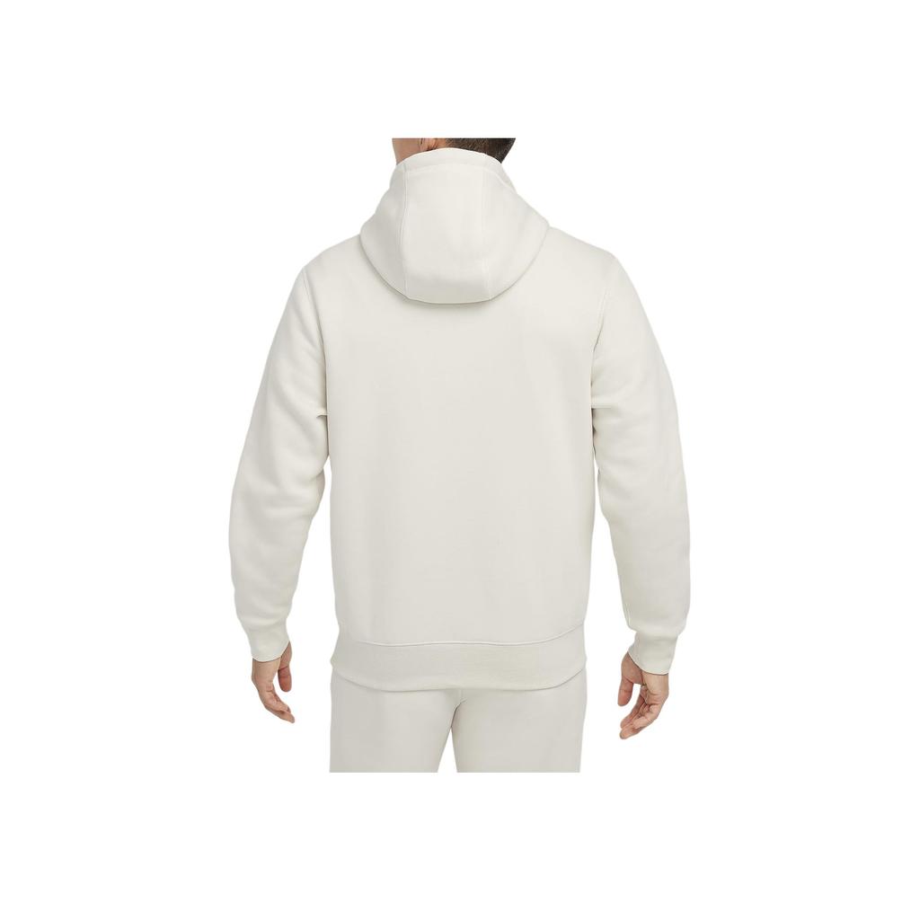 Nike Club Fleece Logo Pullover Hoodie Men Hoodies Light-Full-Wood-Brown FN3105-104