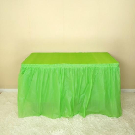 Saia de Mesa Chamativa Lavável PEVA Decorativa Impermeável Cobertura para Mesa de Escritório para Casa