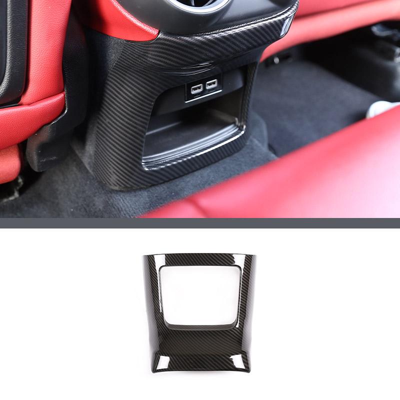 ABS Carbon Fiber For Alfa Romeo Stelvio 2017- Car Interior Trim Sticker Accessories Car Modification Car Styling