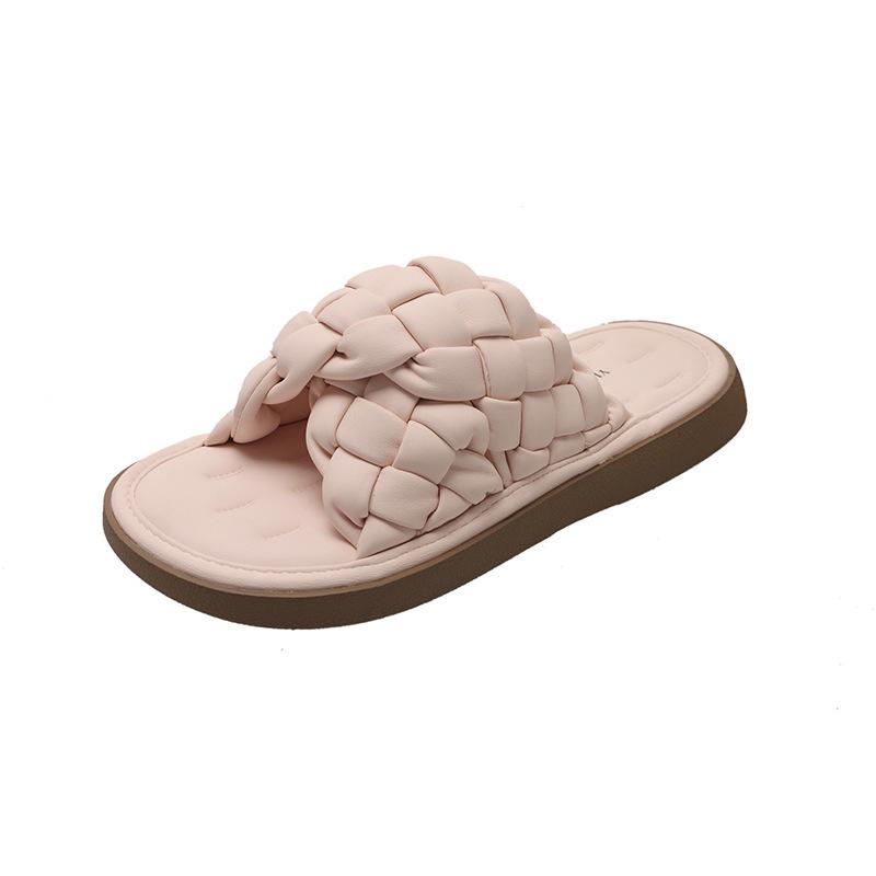 

Модные трендовые плетеные шлепанцы на массивной подошве | Стильные и универсальные, идеально подходят для повседневных и непринужденных образов 35