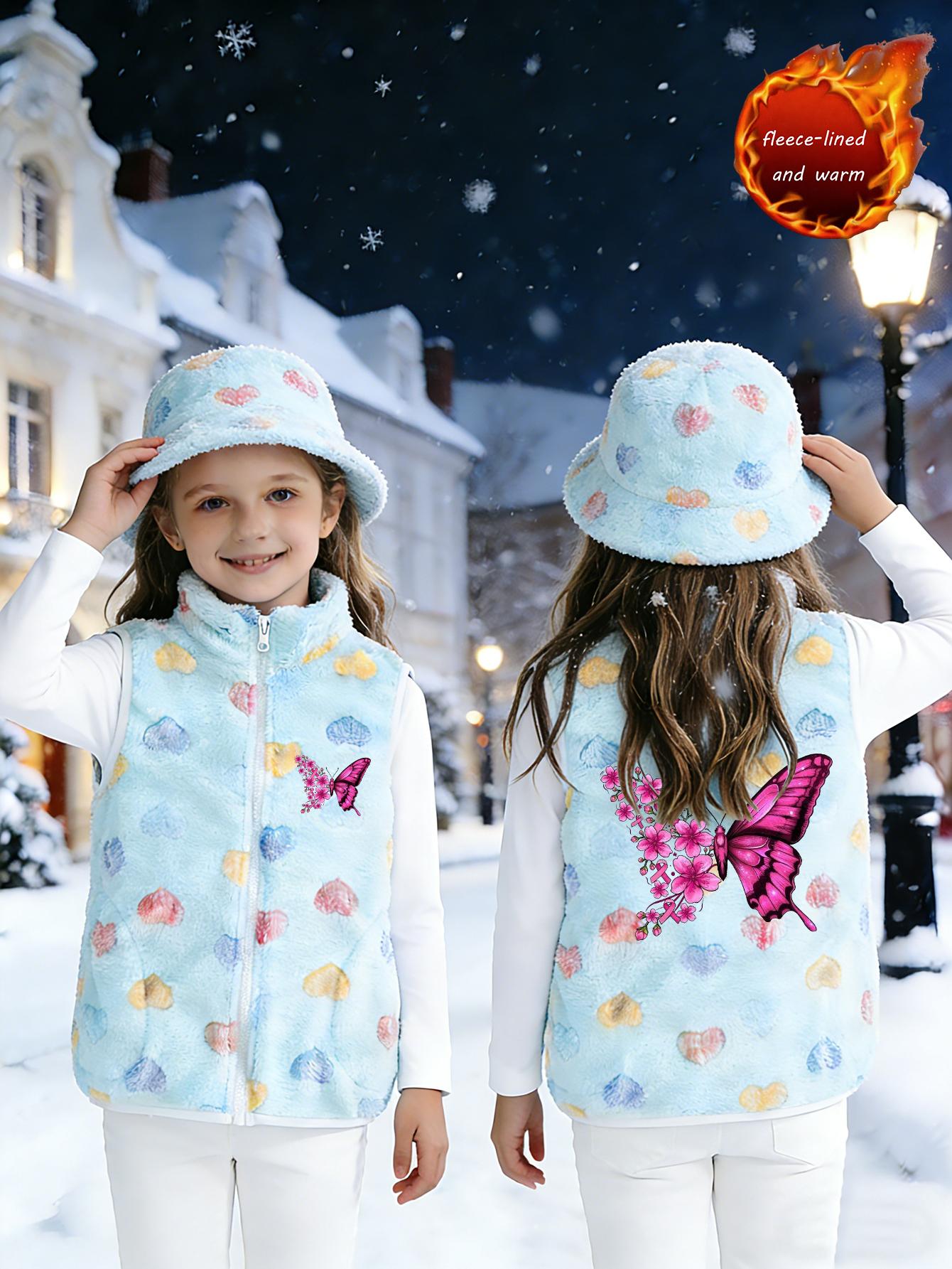 

Girls Flannel Vest Toddler Fleece Lined Polyester Thick Warm Casual School Style Outerwear Gift 1-8Y 1-2 Years,3-4 Years,4-5 Years 5-6 Years,7-8 Years синий