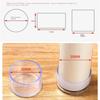 16Pcs Furniture Leg Foot Protector Transparent Table And Chair Foot Cover Silicone Wear-resistant Cap Protect Floor