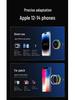 Magnetic Wireless Fast Charger & Ambient Light Phone Holder for Car