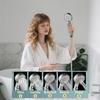 5 Modes Filtered Shower Head with Handheld Shower Head with Handheld Silicone Nozzles Adjustable Sprayer for Home Gym Dorm