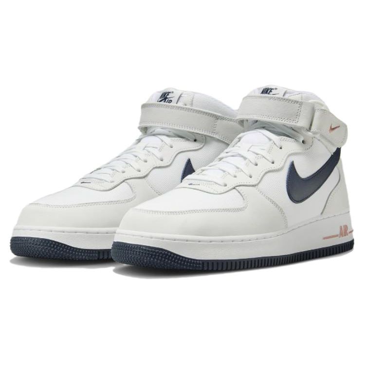 Nike Air Force 1 Mid 07 LX Summit White Obsidian Unisex Sneaker FB8879-100